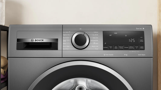 Bosch WGG244ZCGB Series 6 Freestanding Washing Machine 9kg 1400rpm Cast Iron Grey