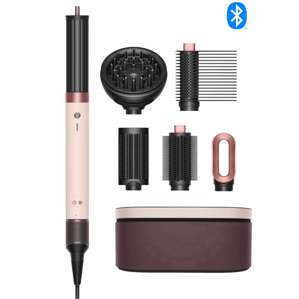 Dyson Airwrap Co-anda 2x Multi-Styler & Dryer with Diffuser – Curly + Coily, Ceramic Pink